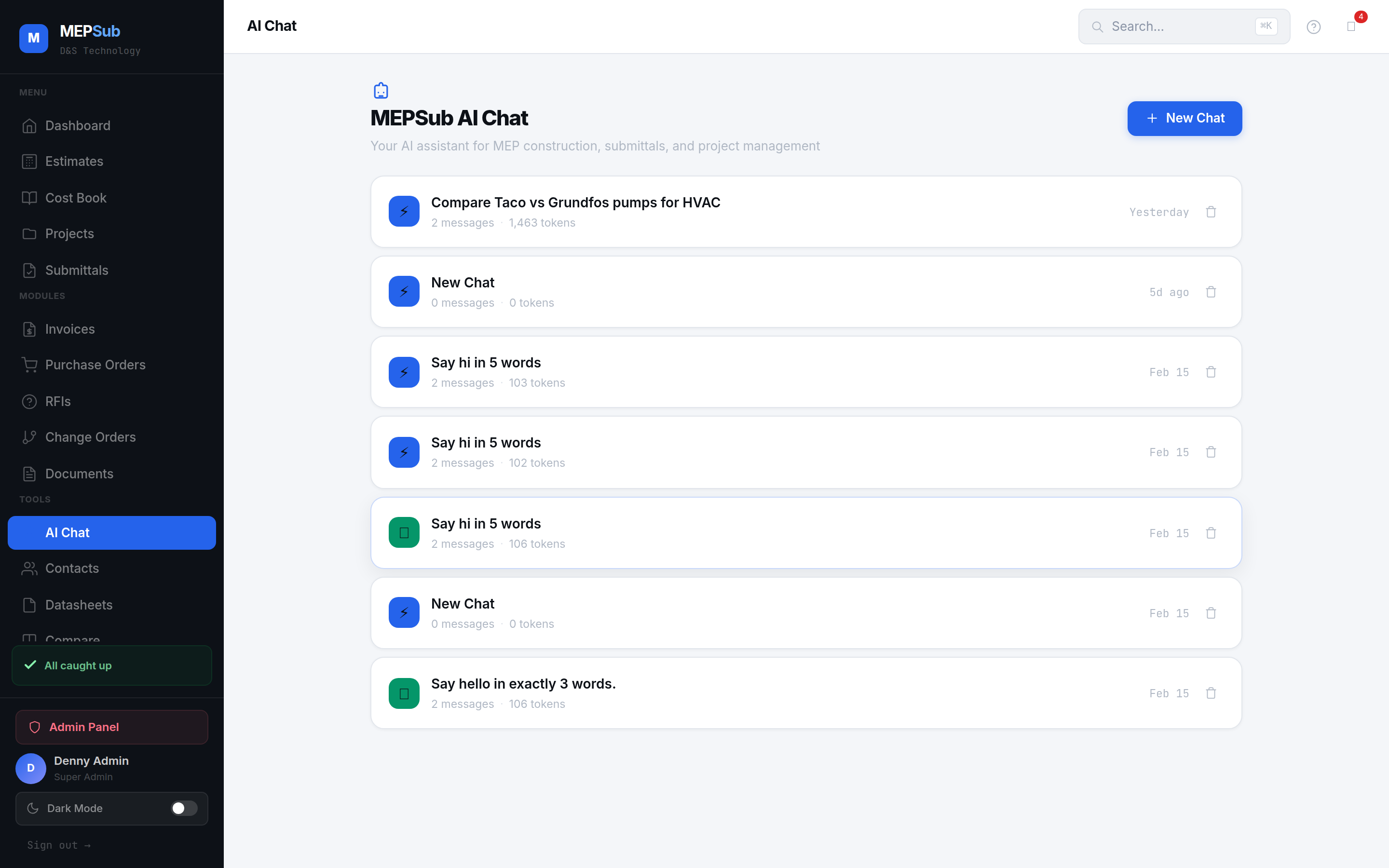 Your MEP Construction AI.<br><span class=