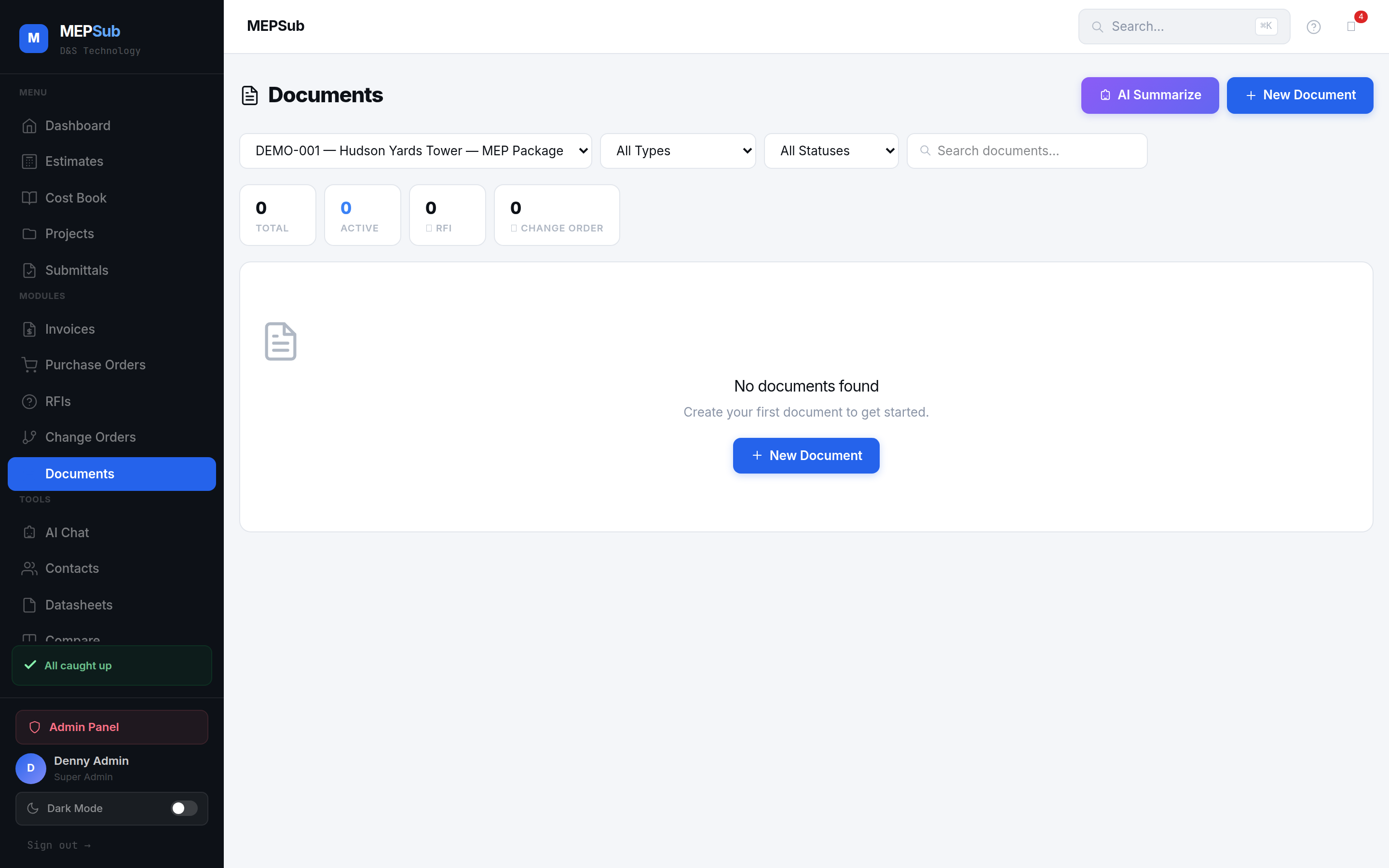 AI-Powered Submittal Management